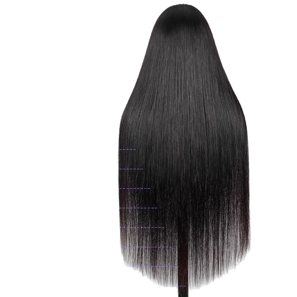 Long Straight Lace Front Human Hair Wig