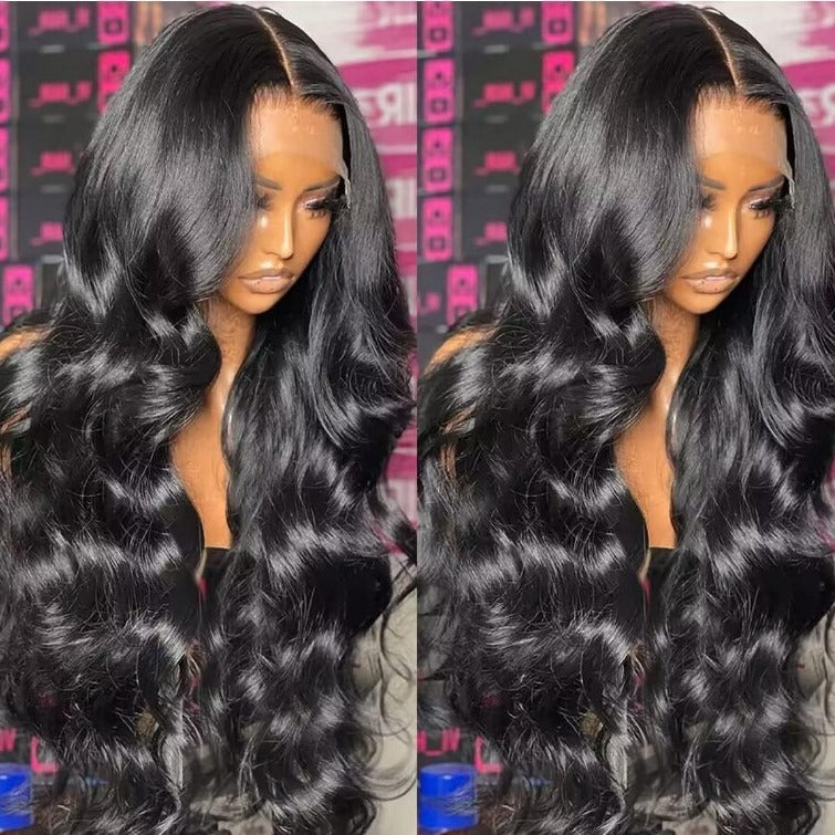 Honey Blonde Highlight Human Hair Wig