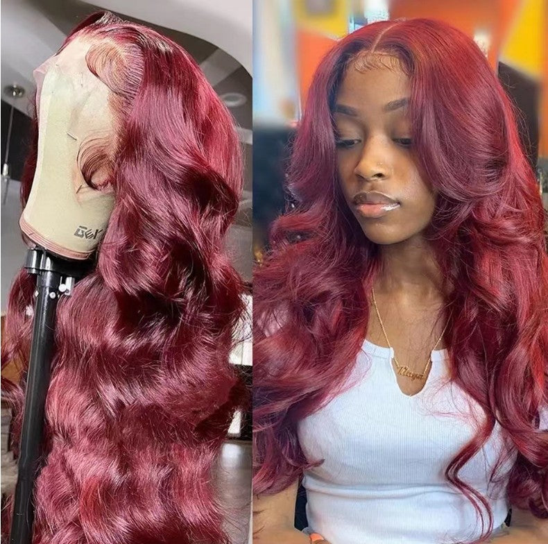 Honey Blonde Highlight Human Hair Wig