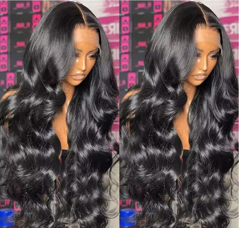 Honey Blonde Highlight Human Hair Wig